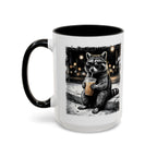 Trash Panda Iced Coffee Mug – Cute & Funny Raccoon Design