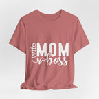Mom Boss Tee — Wife Mom Boss Graphic T-Shirt, Mother's Day Gift