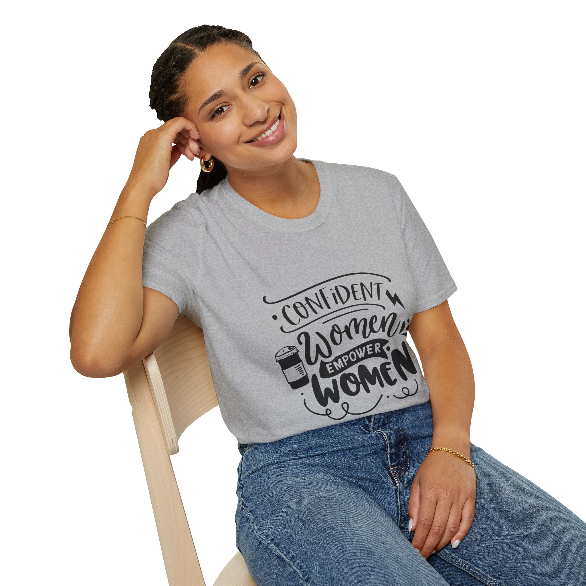 Confident Women Empower Women T-Shirt — Feminist Empowerment Tee