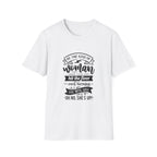 T-Shirt — “Be the Kind of Woman” Inspirational Typography Tee