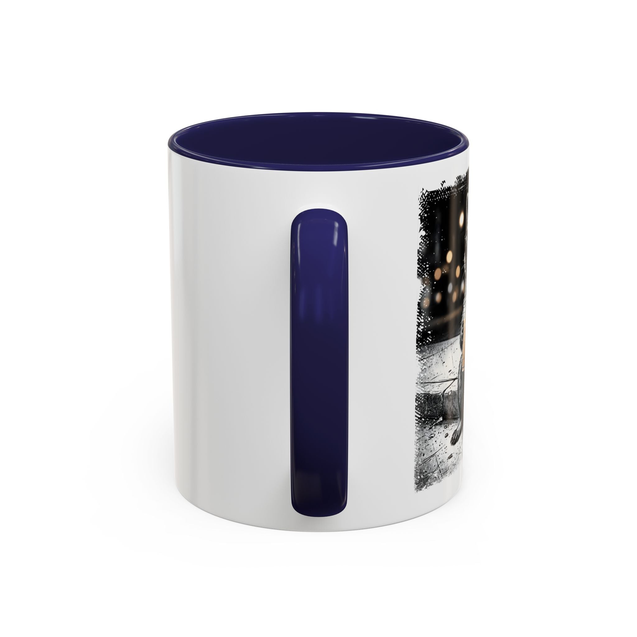 Trash Panda Iced Coffee Mug – Cute & Funny Raccoon Design