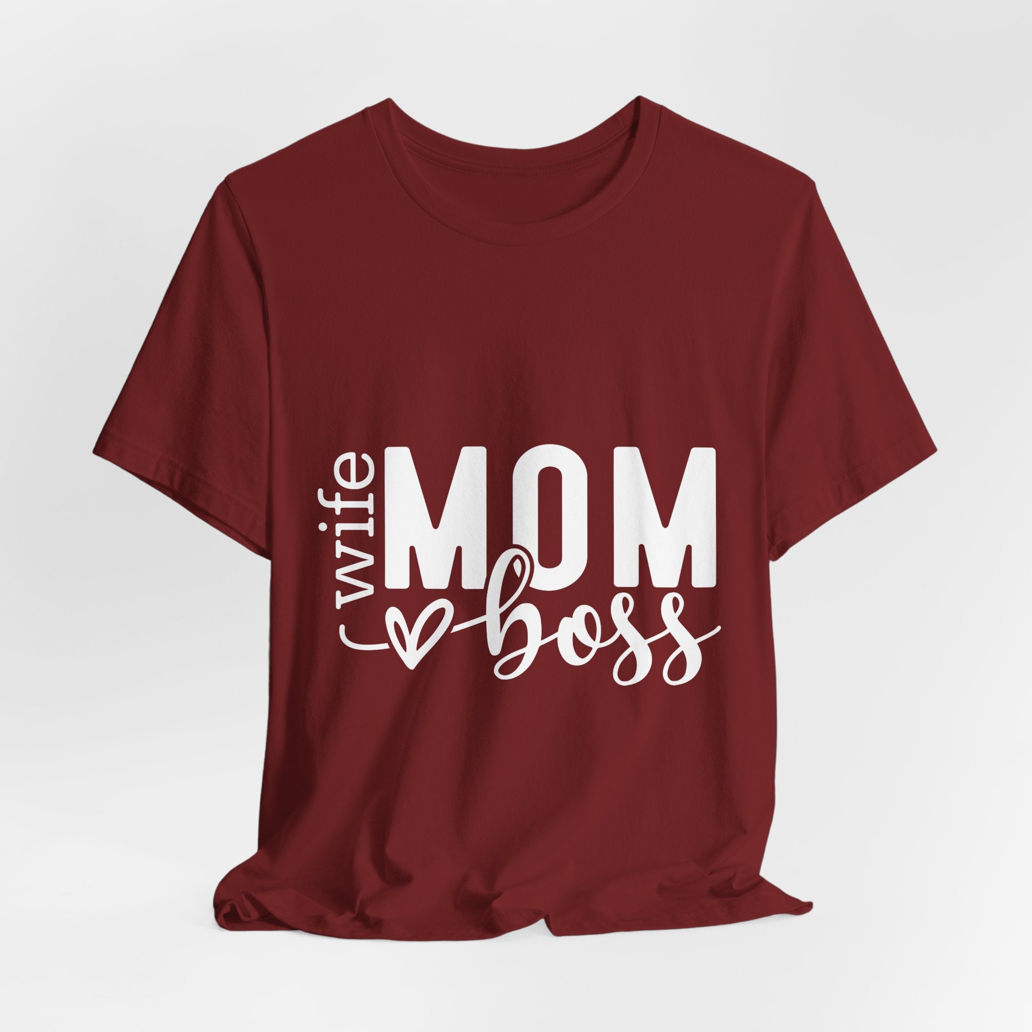 Mom Boss Tee — Wife Mom Boss Graphic T-Shirt, Mother's Day Gift