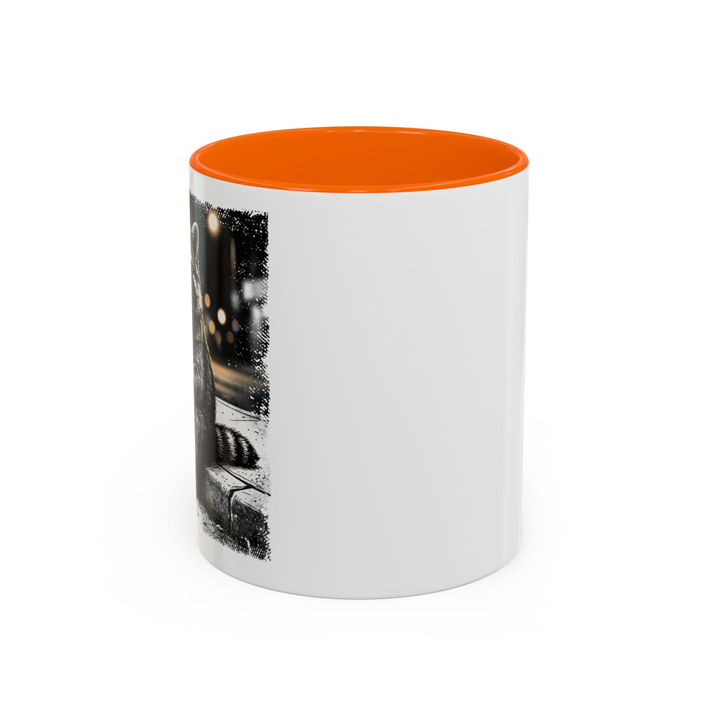 Trash Panda Iced Coffee Mug – Cute & Funny Raccoon Design