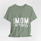 Mom Boss Tee — Wife Mom Boss Graphic T-Shirt, Mother's Day Gift