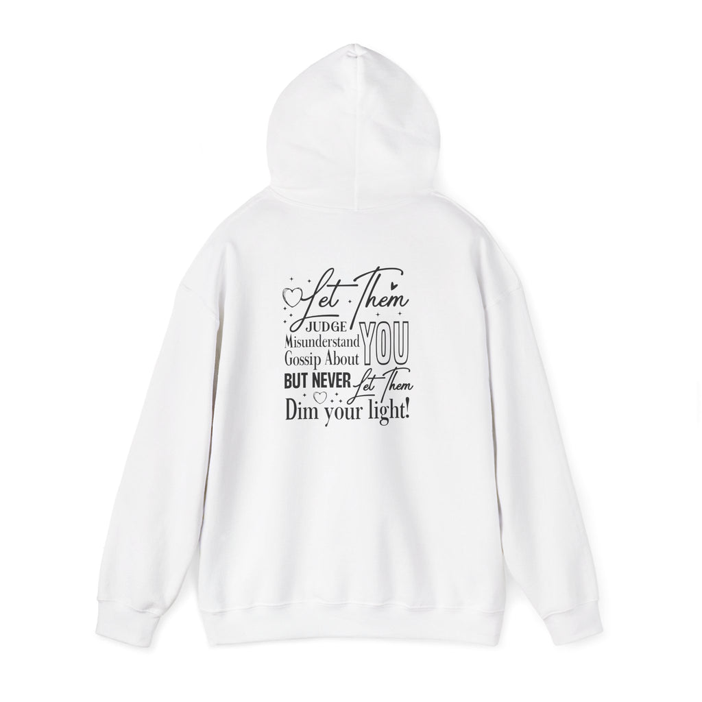 Let Them Hoodie — Inspirational "Let Them" Script Sweatshirt