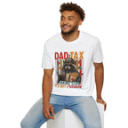 Dad Tax T-Shirt — Funny Raccoon 'Making Sure It's Not Poison' Father's Day Tee