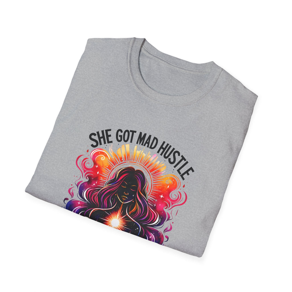 She Got Mad Hustle and a Dope Soul T-Shirt — Inspirational Women's Hustle Graphic Tee