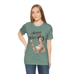 Mama Needs Wine Vintage Graphic Tee — Funny Mother's Day Wine Shirt