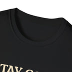 Stay Cool Raccoon Iced Coffee T-Shirt — Cute Retro Coffee Tee