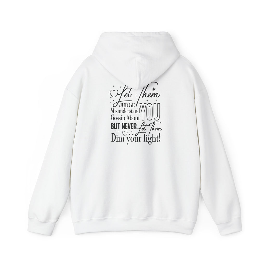 Let Them Hoodie — Inspirational "Let Them" Script Sweatshirt