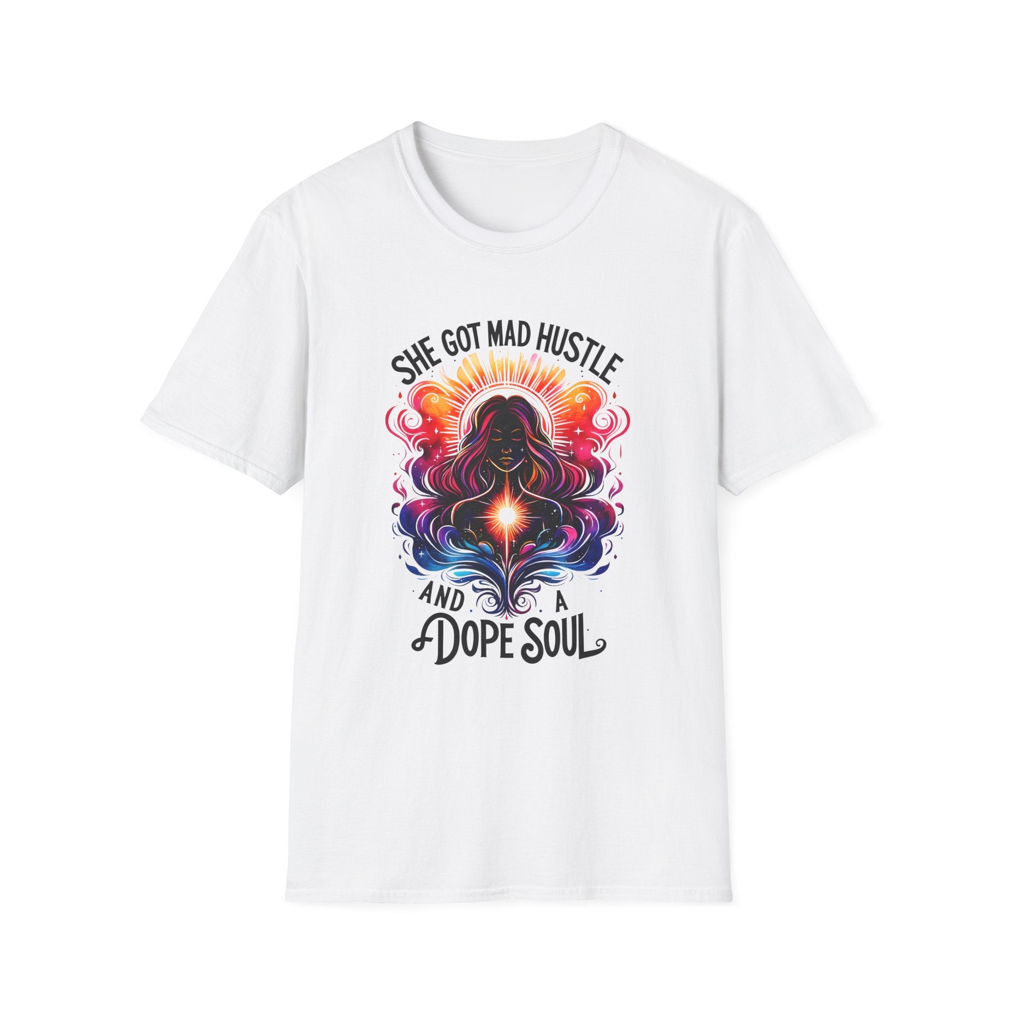 She Got Mad Hustle and a Dope Soul T-Shirt — Inspirational Women's Hustle Graphic Tee