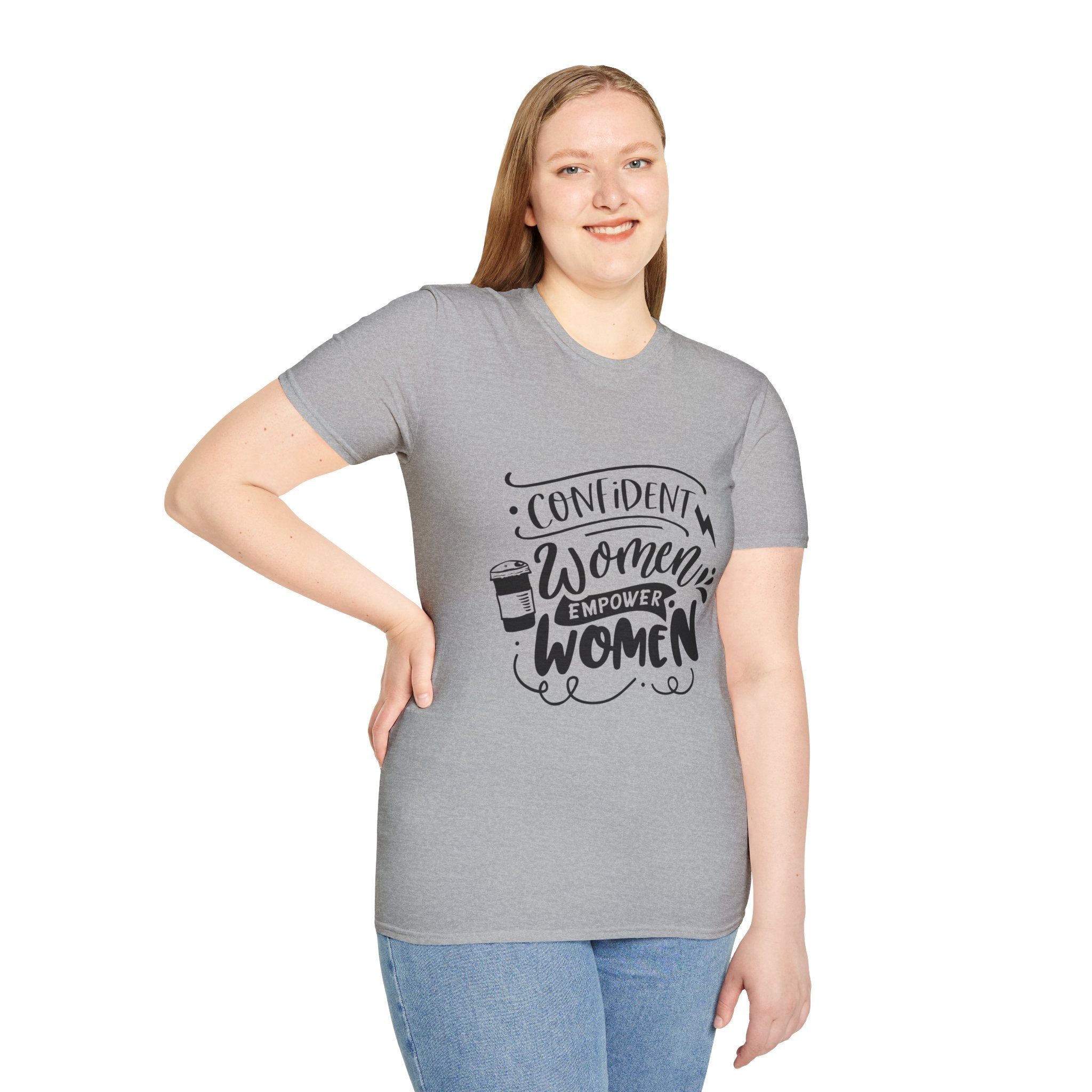 Confident Women Empower Women T-Shirt — Feminist Empowerment Tee