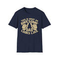 Awesome Dad T-Shirt – "This Is What An Awesome Dad Looks Like" Father's Day Tee