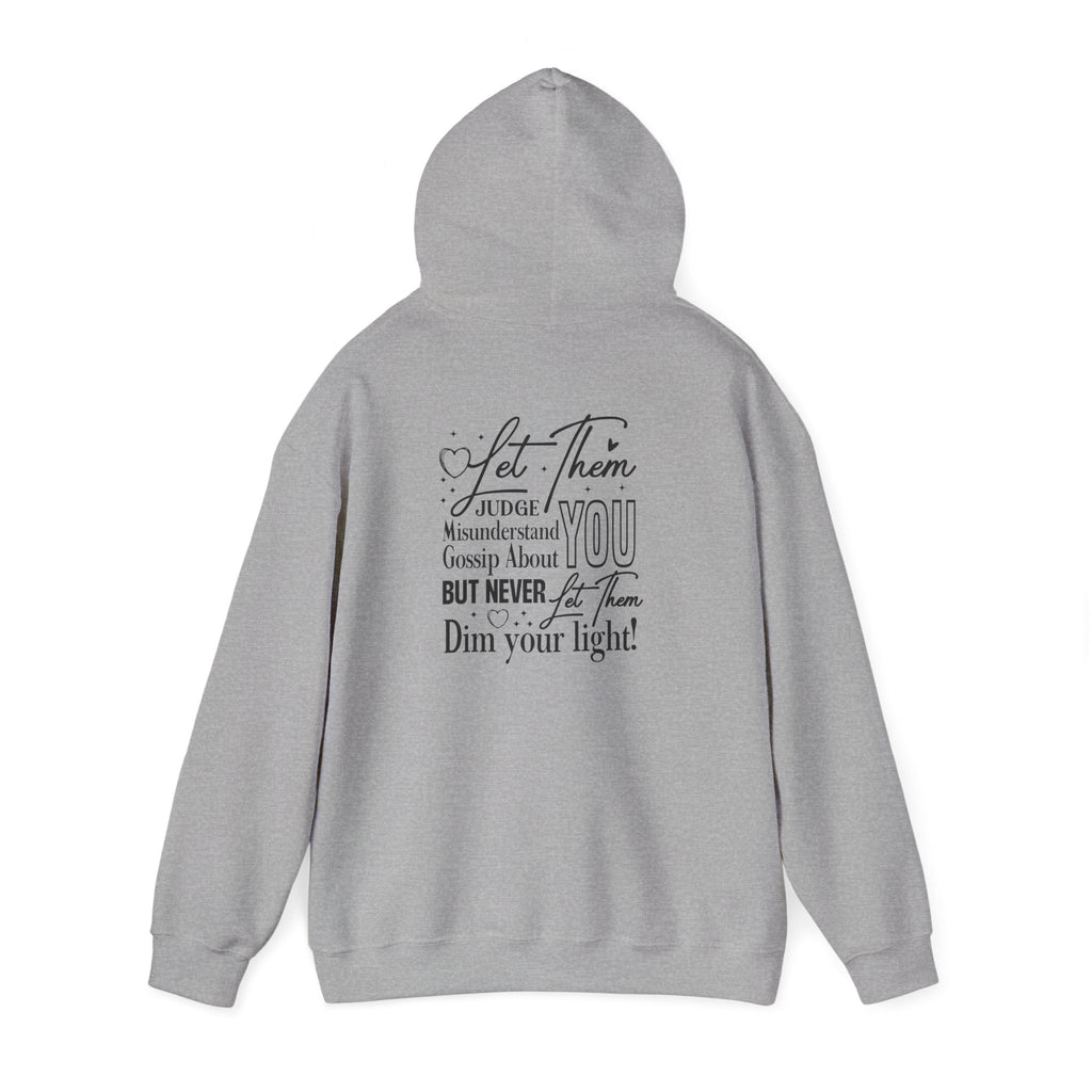 Let Them Hoodie — Inspirational "Let Them" Script Sweatshirt