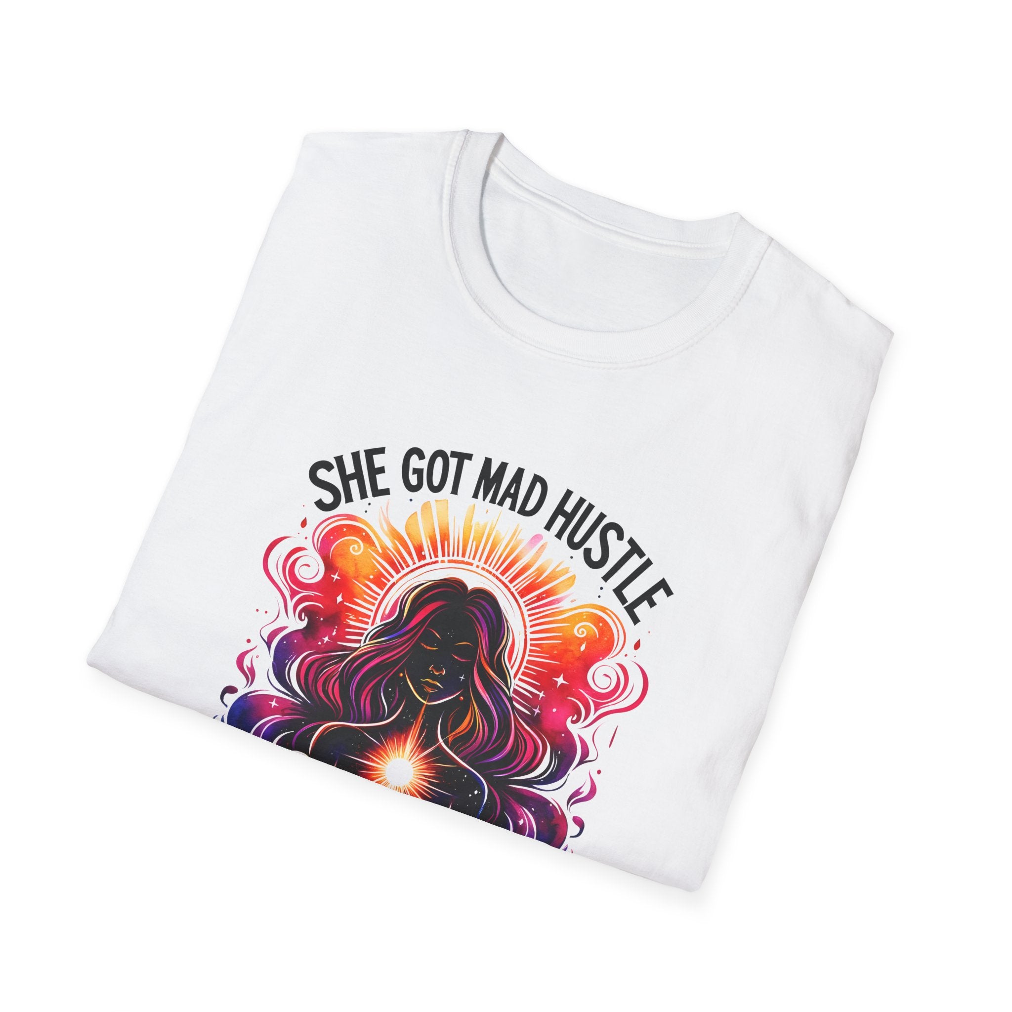 She Got Mad Hustle and a Dope Soul T-Shirt — Inspirational Women's Hustle Graphic Tee