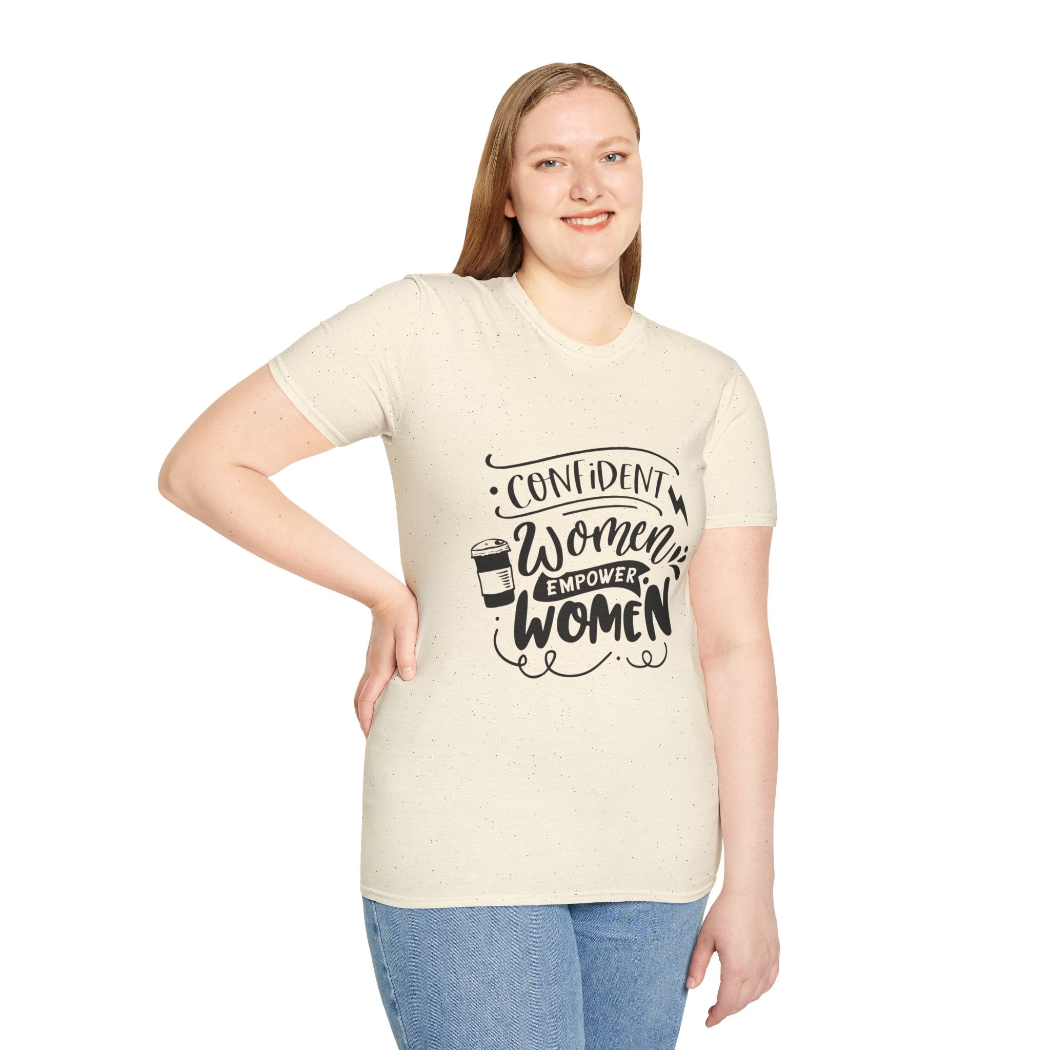 Confident Women Empower Women T-Shirt — Feminist Empowerment Tee