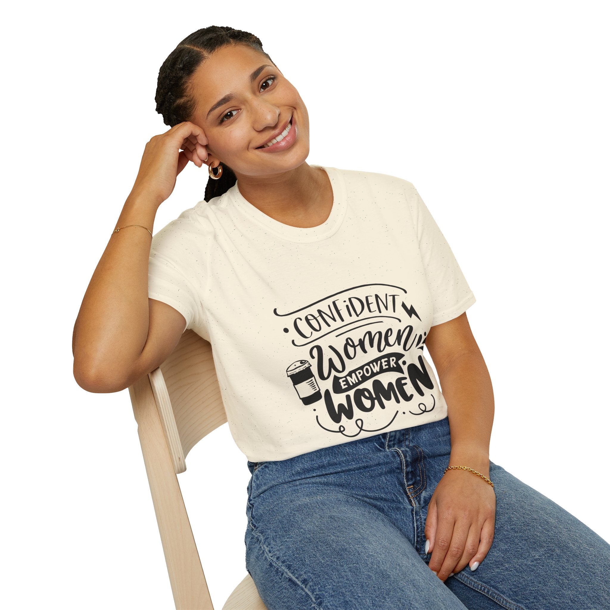 Confident Women Empower Women T-Shirt — Feminist Empowerment Tee