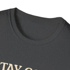 Stay Cool Raccoon Iced Coffee T-Shirt — Cute Retro Coffee Tee