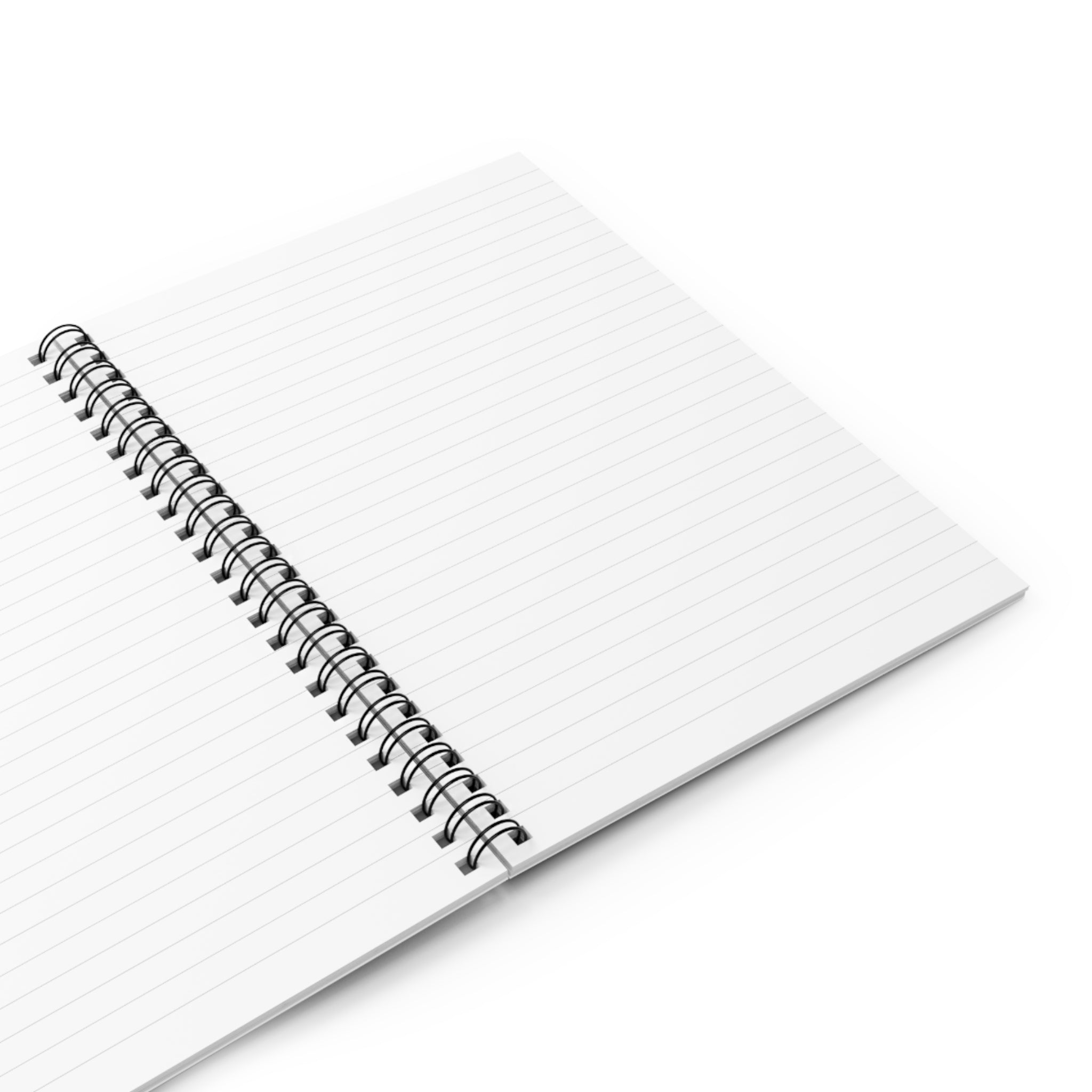Meditation Girl Spiral Notebook — “Breathe In Peace, Breathe Out Love” Ruled Journal